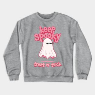 Trick or Treat for Halloween T-Shirt Crewneck Sweatshirt